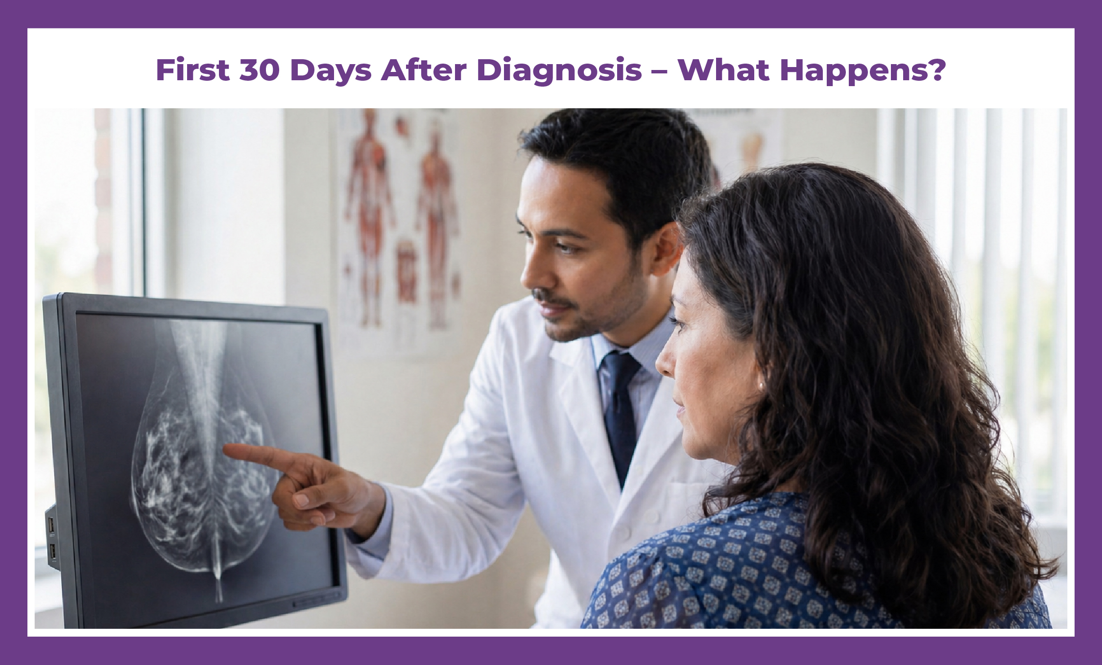 First 30 Days After Diagnosis: What to Expect | Dr. Deepak Jha – Breast Cancer Specialist in Delhi
