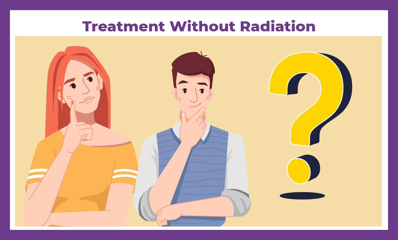 Treatment Without Giving Radiation